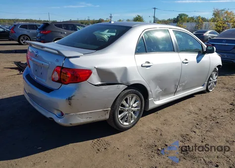 2010 Toyota Corolla S from USA, damaged, VIN 2T1BU4EE0AC496238